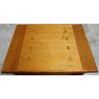 Oak Mission Style End Table
