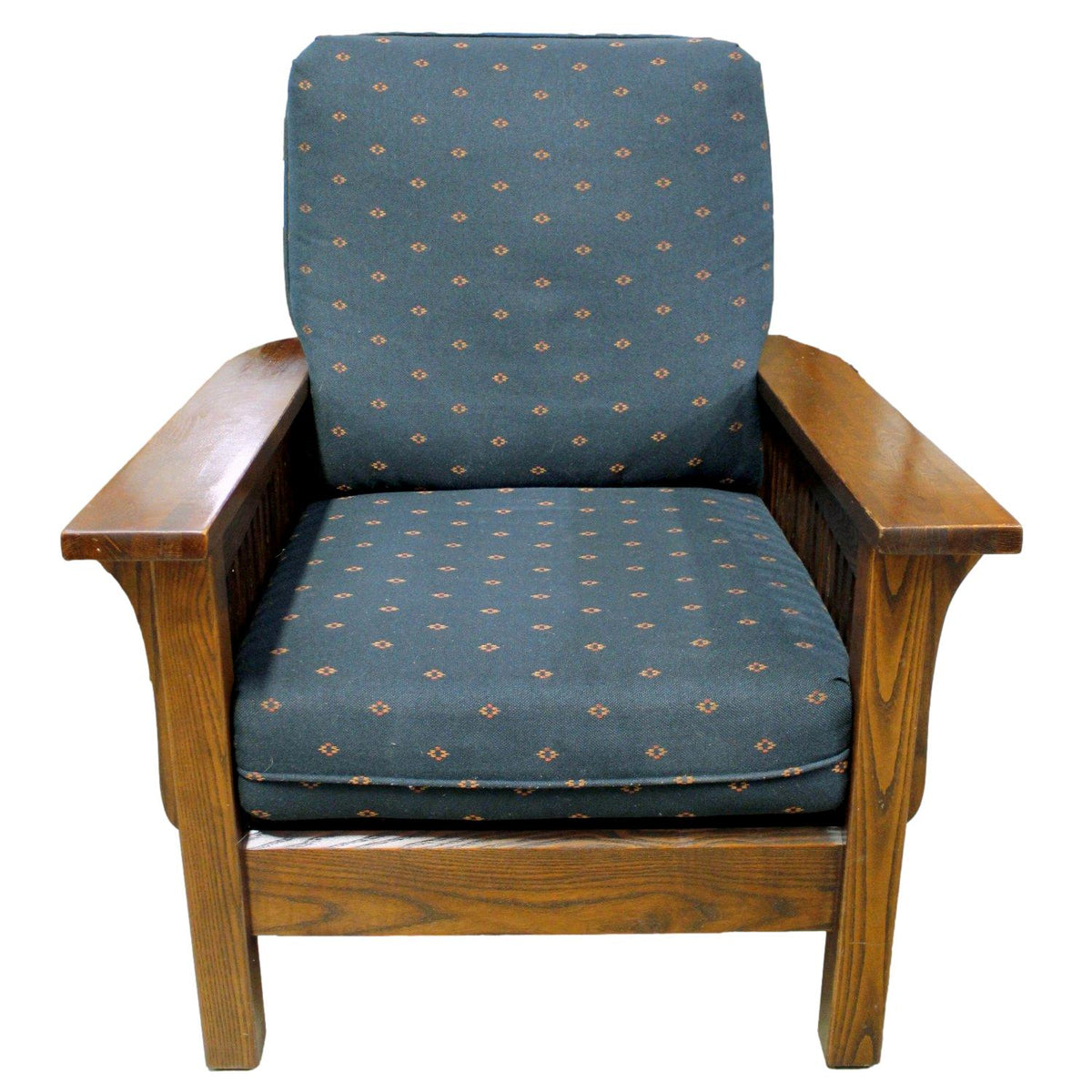 Mission Style Chair w/Peg Reclining Back