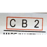 CB2 Wood & Metal Desk