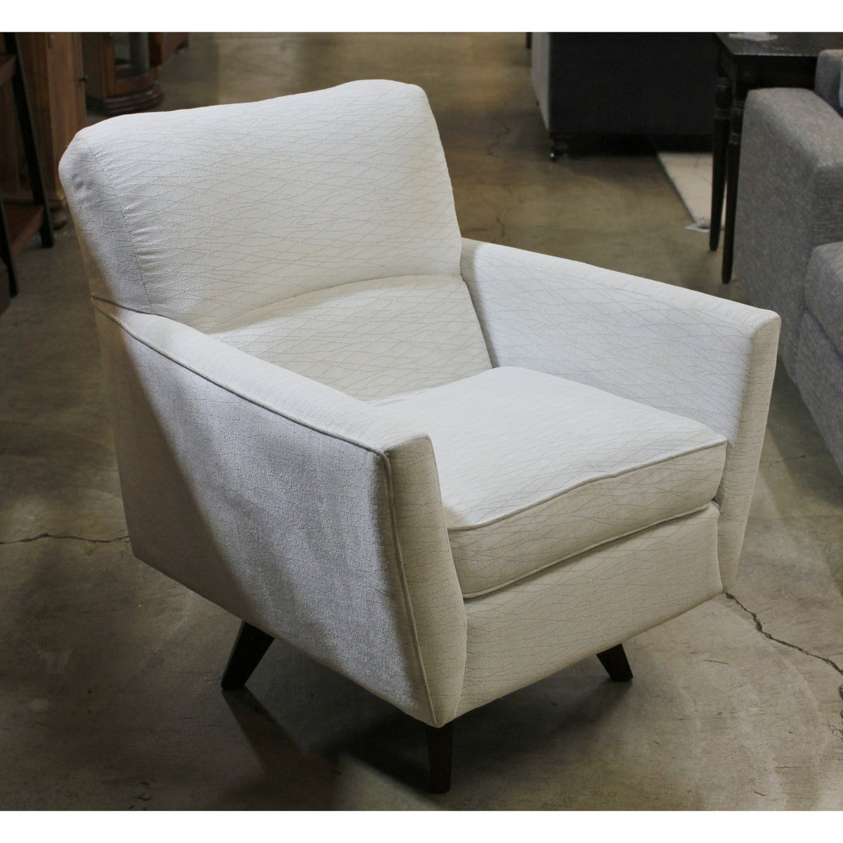 La-Z-Boy White Bellevue Swivel Chair