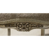Distressed Accent Arm Chair
