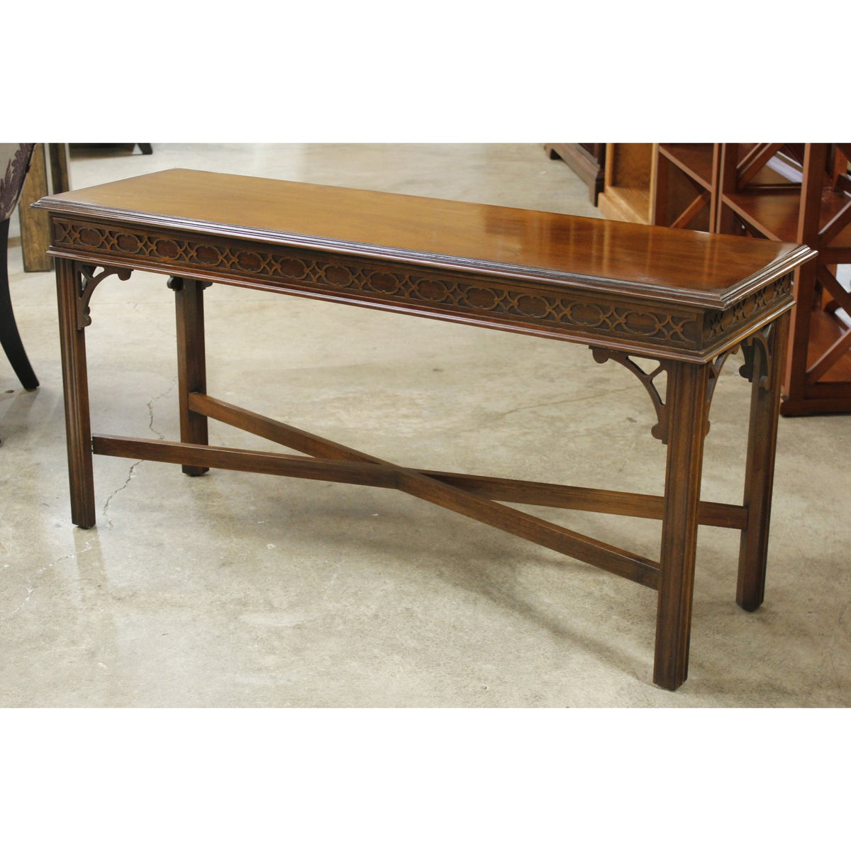 Drexel Mahogany Console Table