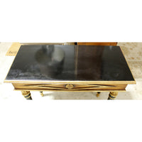 Black & Gold Console Table