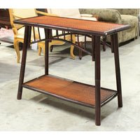 Bamboo & Rattan Console Table