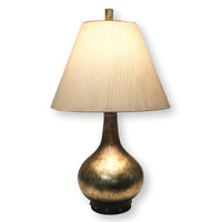 Burnished Gold Teardrop Table Lamp