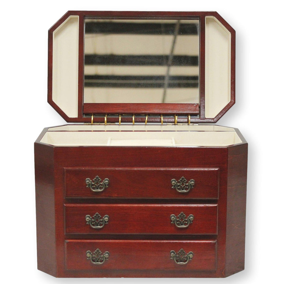 Mele Cherry Tabletop Jewelry Box
