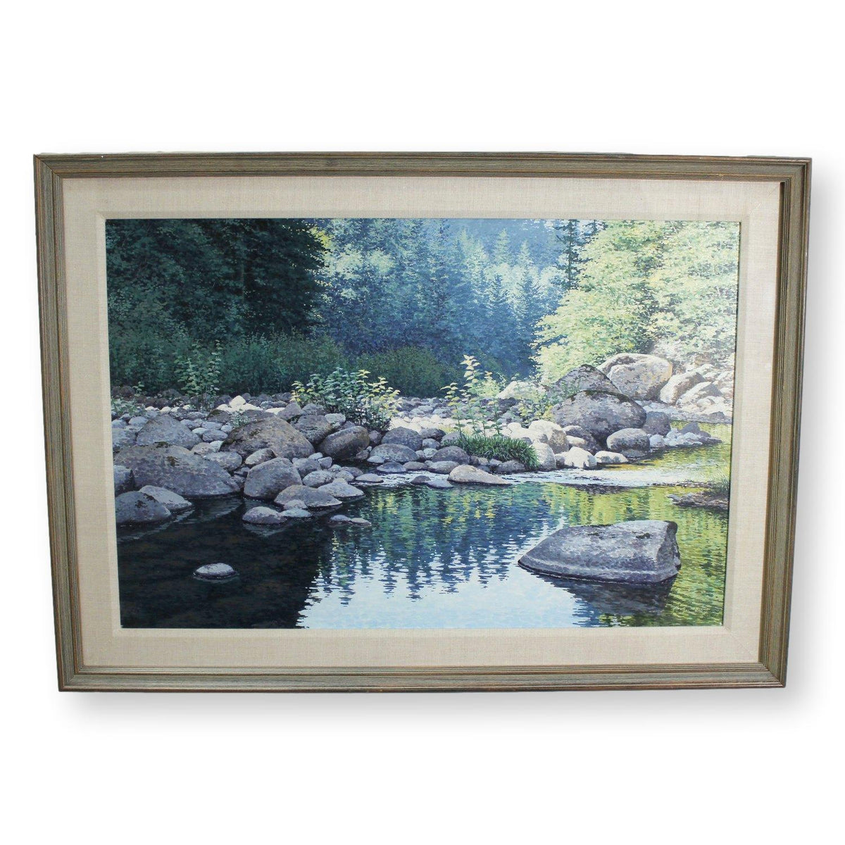 Framed Landscape Print by John Paul Braman