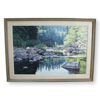 Framed Landscape Print by John Paul Braman