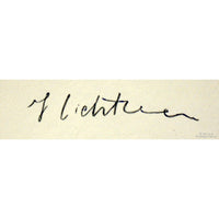 "The Melody" by Roy Lichtenstein