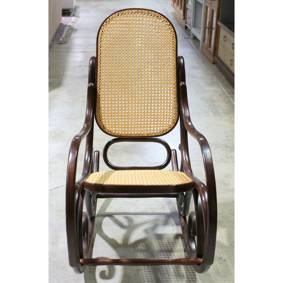 Bentwood & Cane Rocking Chair