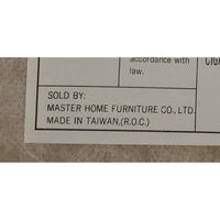 Master Home Furnishings Dining Table w/6 Chairs