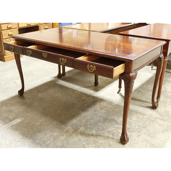 Queen Anne Mahogany Writing Desk & Chair