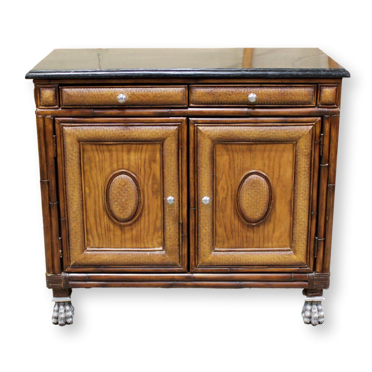 Thomasville "Ernest Hemmingway" Granite Top Nightstand