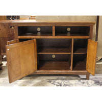 Ashley Mahogany Media Console