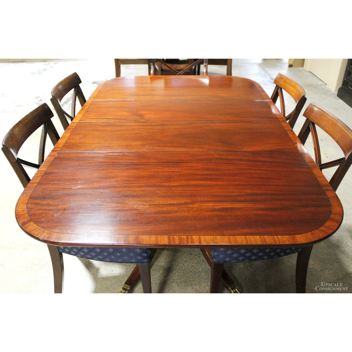 Chippendale Style Dining Table w/6 Chairs