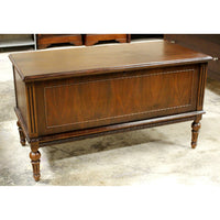Vintage Walnut Cedar Lined Blanket Chest