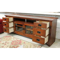 6' Mission Oak Media Console