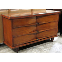 Dixie Mid-Century Modern Double Dresser