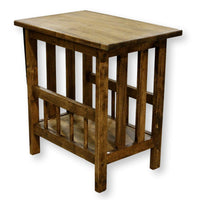 Narrow End Table w/Shelf Below