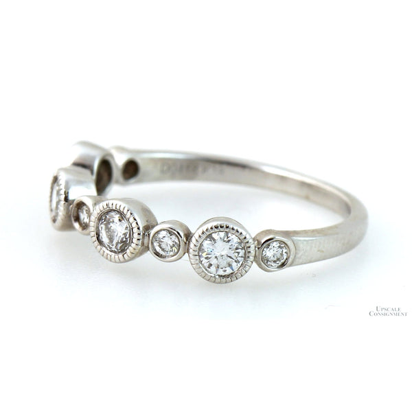 .68ctw Forevermark Diamond 18K White Gold Designer Band