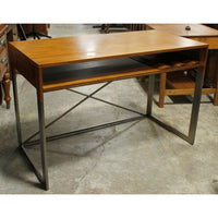 CB2 Wood & Metal Desk