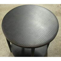 Round Metal Accent Table