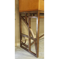 Stanley Furniture Inlaid Wood & Metal Sideboard