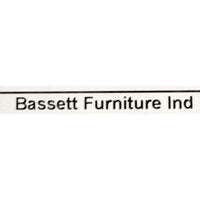Bassett Black Double Pedestal End Table