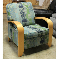 La-Z-Boy Patterned Bentwood Recliner