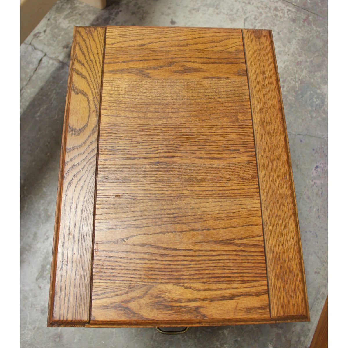 Oak 2 Drawer File Cabinet