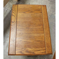 Oak 2 Drawer File Cabinet