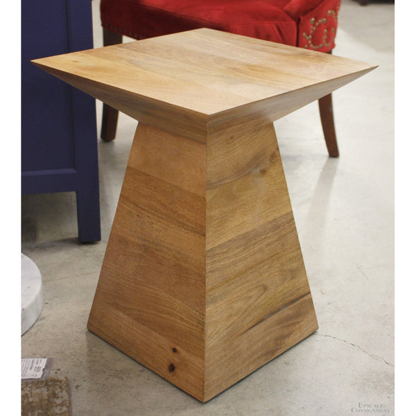 World Market Square Pedestal Accent Table