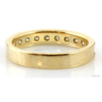 .75ctw Diamond 14K Yellow Gold Ladies Wedding Band