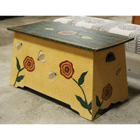 Palecek 'Bee Home' Brightly Painted Blanket Chest
