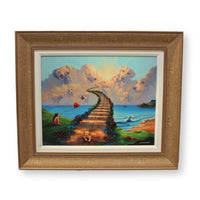 Framed Limited Edition Print "All Dogs Go To Heaven" by Jim Warren