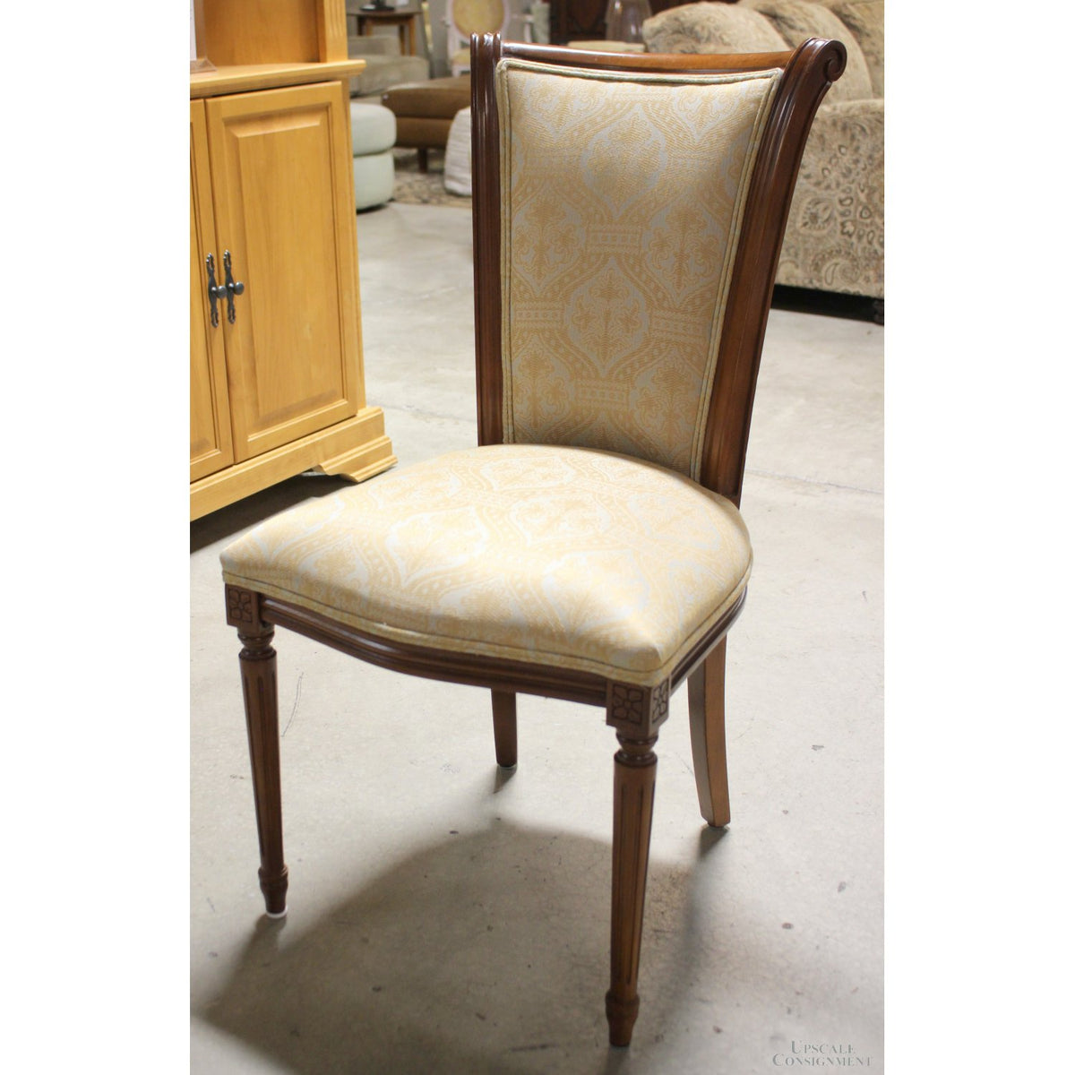 Harris Marcus Home Writing Desk Chair w/Gold Print