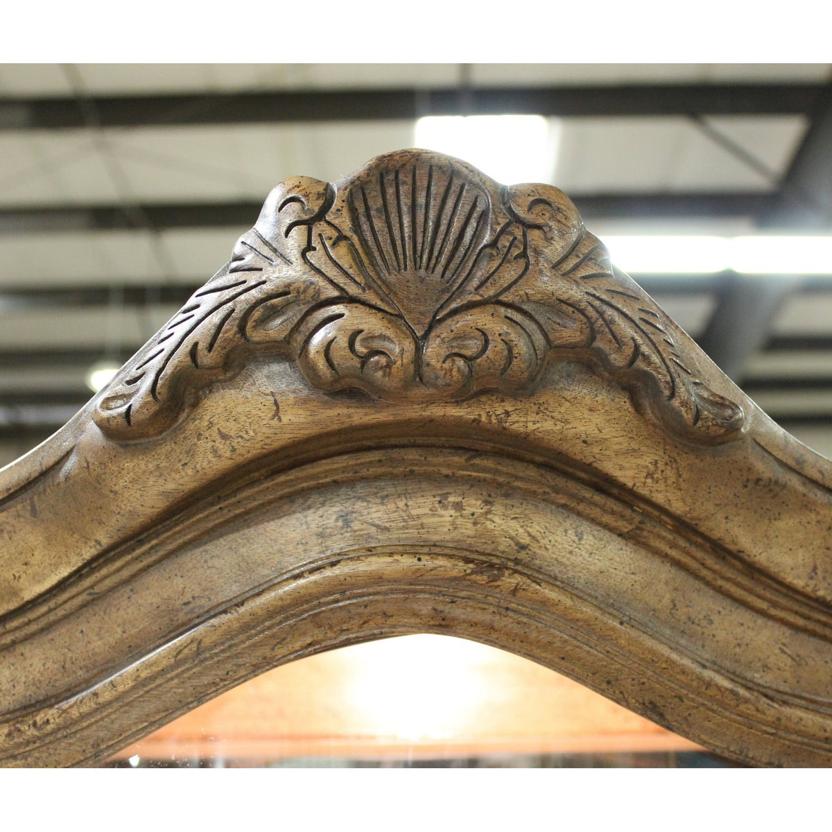 Curved Front Curio Cabinet