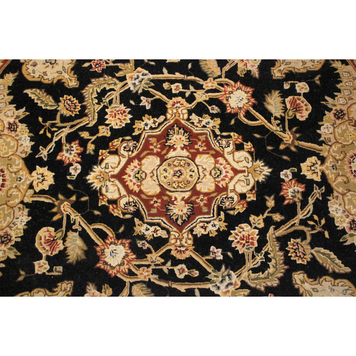 Nourison 6' Round Wool Area Rug