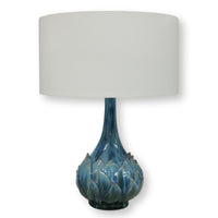 Ceramic Lotus Flower Table Lamp