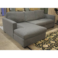 Room & Board 2 Pc. Gray Sectional Sofa