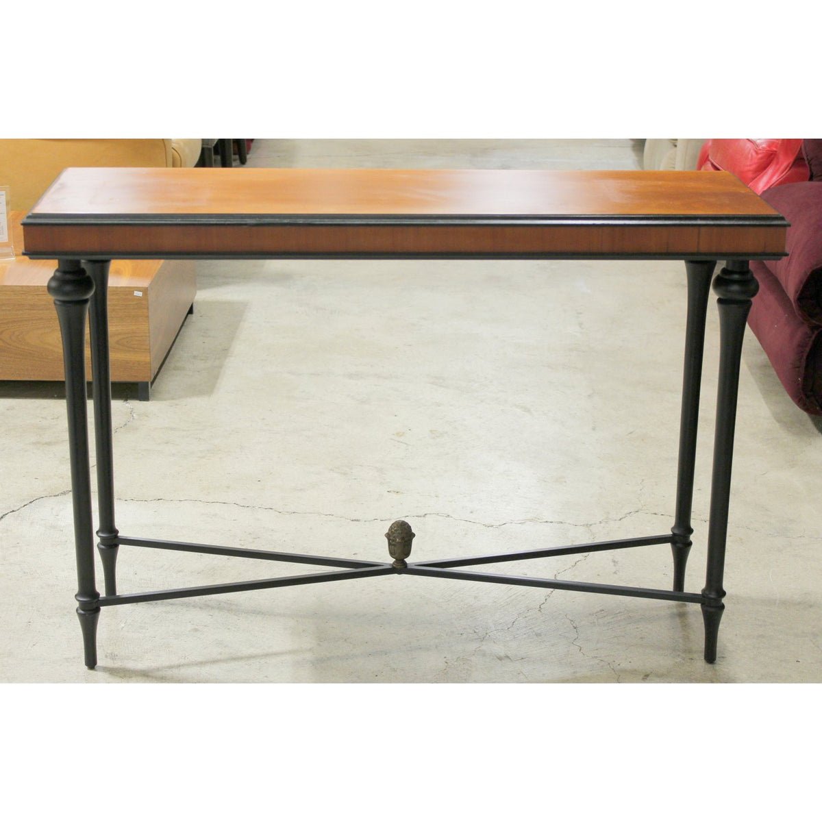 Bombay Co. Ebony & Wood Console Table