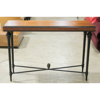 Bombay Co. Ebony & Wood Console Table