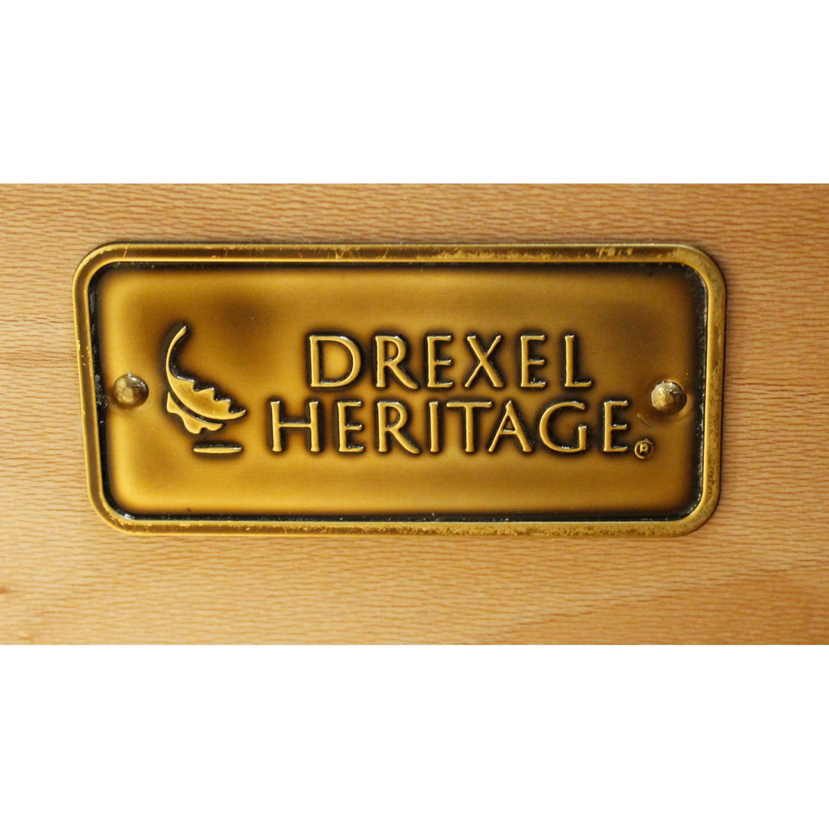Drexel Heritage 4 Drawer Flame Mahogany Dresser
