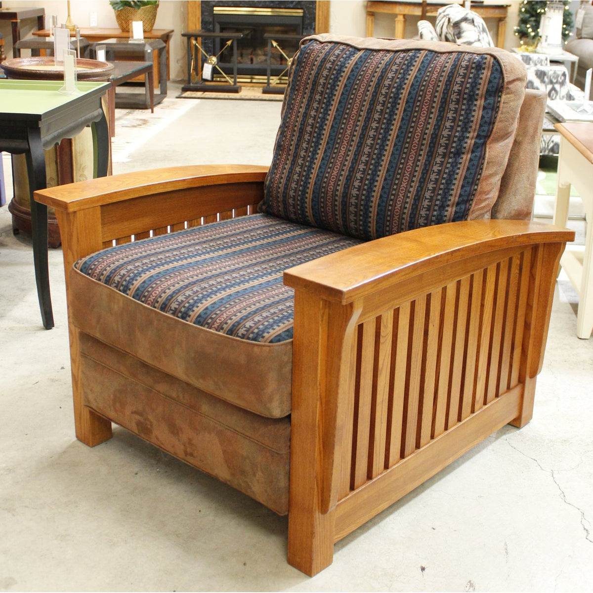 Stanton Mission Oak Club Chair