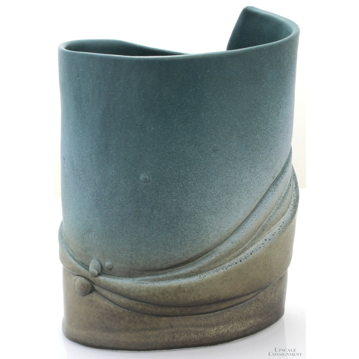 Michele Richert Signed American Studio Pottery Vase | Sculptural Ceramic Art | Oregon Artist