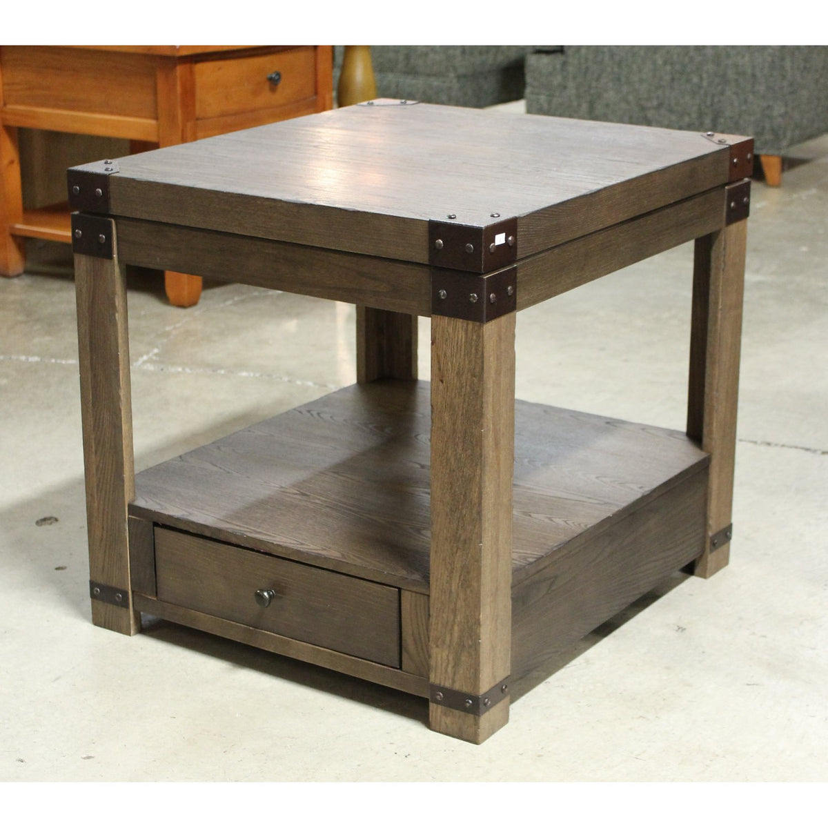 Ashley Industrial End Table