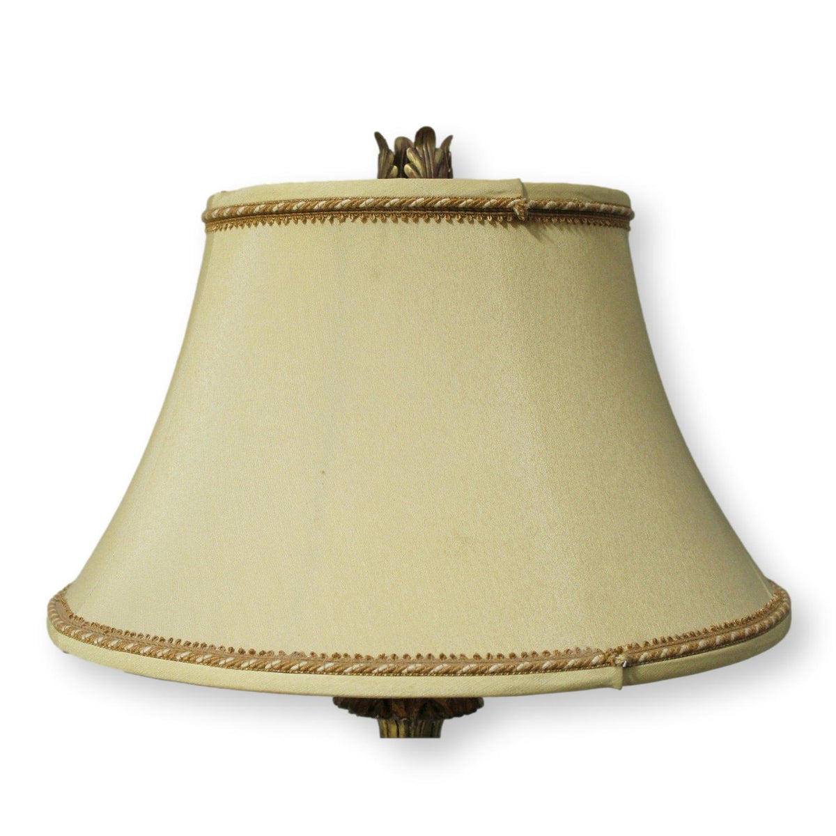 Gold Reeded Floor Lamp