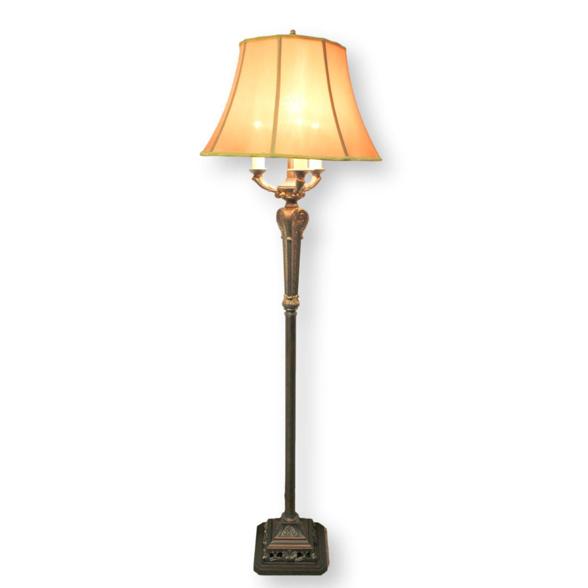 Bronze Candelabra Floor Lamp