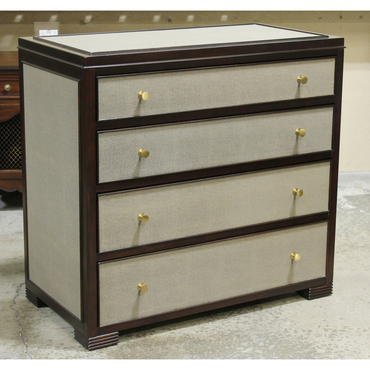 Stanley Shagreen Hall Chest