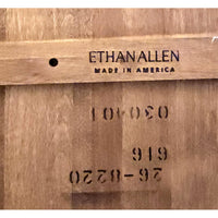 Ethan Allen Oval Coffee Table